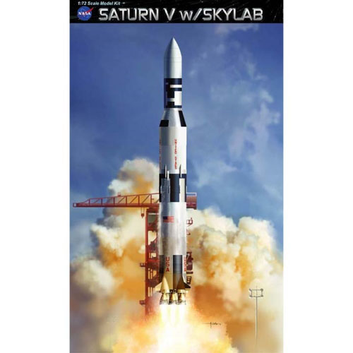 BD11021 1/72 Saturn V w/Skylab-