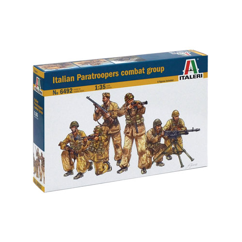 BI6492 1/35 Italian Paratroopers combat group (New Tool- 2012) (이탈레리 단종)