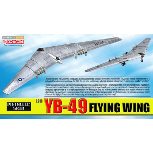 BD52012 1/200 YB-49 Flying Wing (Metallic Skin)