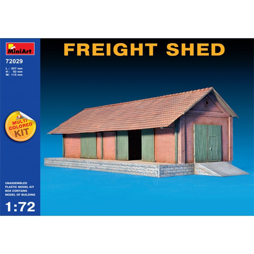BE72029 1/72 Freight Shed (New Tool- 2013)