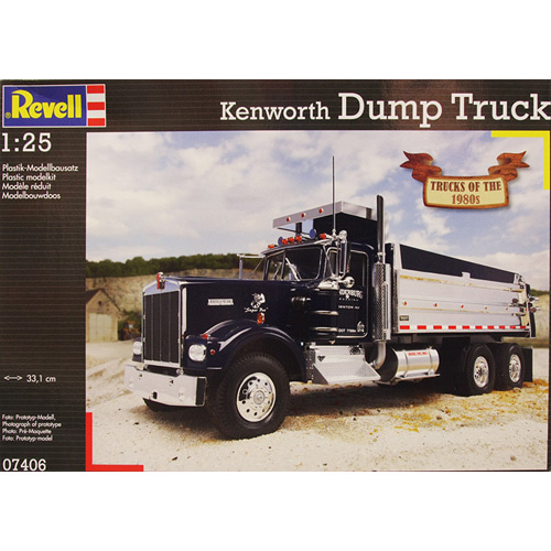 BV7406 1/24 Kenworth Dump Truck (New Tool-2012)(레벨단종)