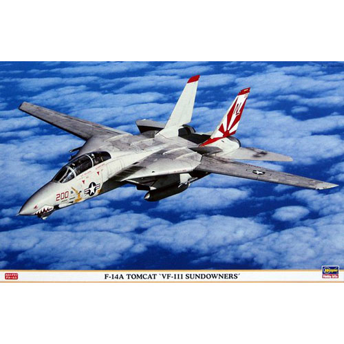 BH09577 1/48 F-14A Tomcat VF-111 &#039;Sundowners&#039; (데칼 얼룩 발생)
