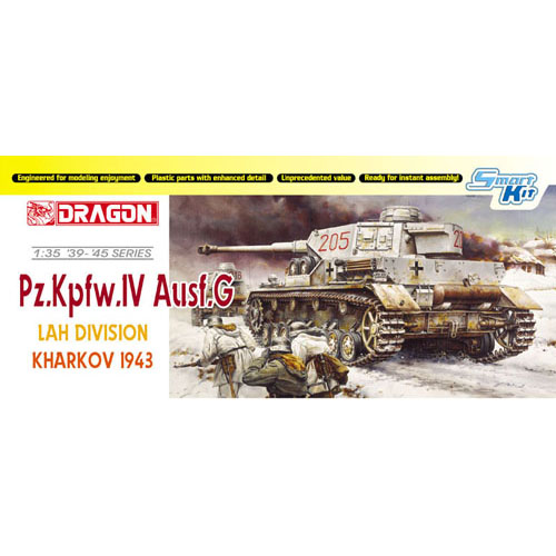 BD6363 1/35 Pz.Kpfw.IV Ausf.G LAH Division Kharkov 1943 ~ Smart Kit