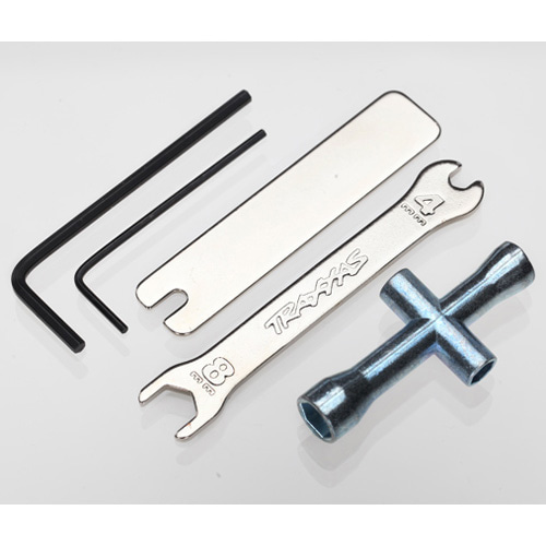 AX2748X Tool Set (1.5mm &amp;2.5mm allens/ 4-way lug 8mm &amp;4mm wrench &amp; U-joint wrenches) (구AX2748)