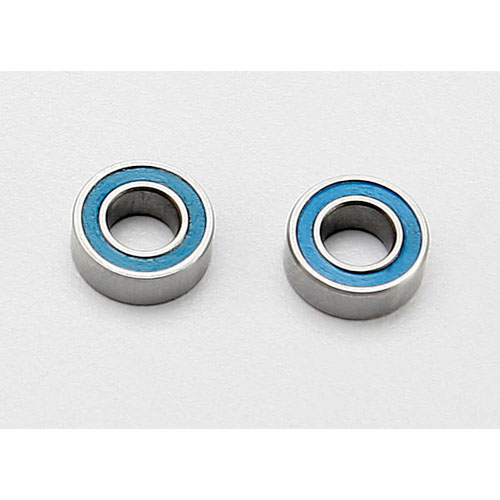 AX7019 Ball bearings blue rubber sealed (4x8x3mm) (2)