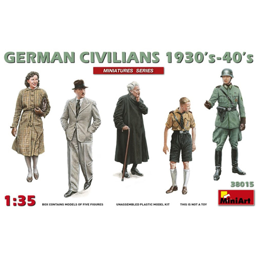 BE38015 GERMAN CIVILIANS 1930’s-1940’s