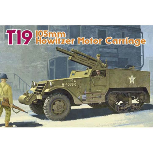 BD6496 1/35 T19 105mm Howitzer Motor Carriage