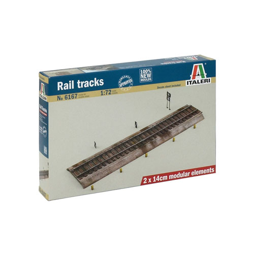 BI6167 1/72 Rail tracks (New Tool-2012)