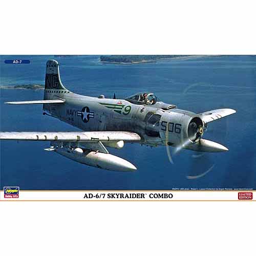 BH02027 1/72 AD-6/7 Skyraider Combo (Two kits in the box) - 두 대 포함