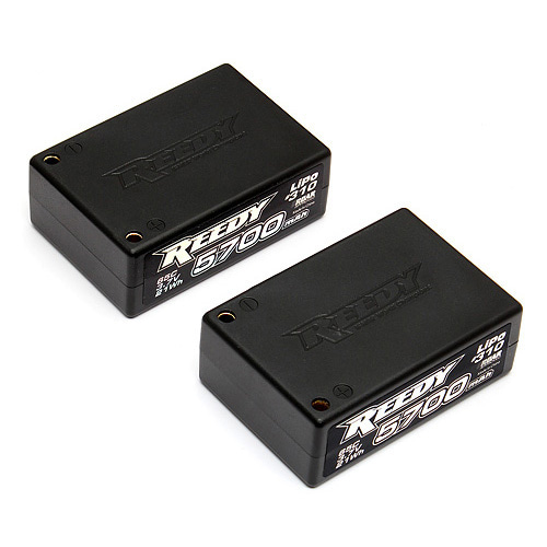 AAK310 Reedy 5700mAh 65C 7.4V Saddle Pack Competition LiPo Battery