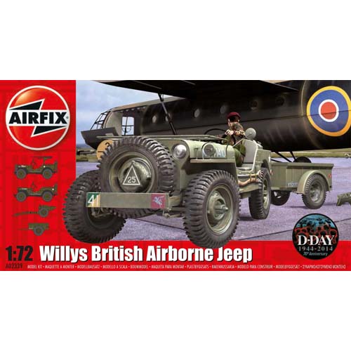 BB02339 1/72 Willys British Airborne Jeep (New Tool- 2014)(박스손상)