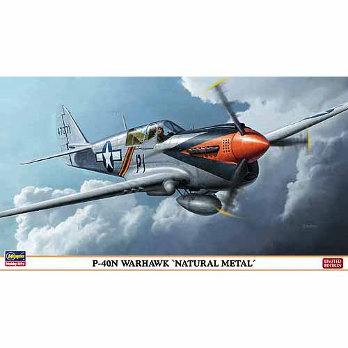 BH09924 1/48 P-40N Warhawk `Natural Metal`