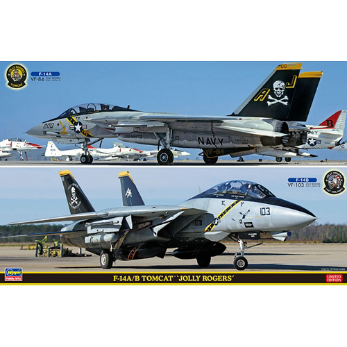 BH52146 SP346 1/72 F-14A/B 톰캣 졸리 로저스 (F-14A/B TOMCAT™ “JOLLY ROGERS”) (2대 세트)