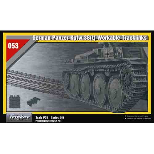 BR35053 1/35 German Panzer kpfw.38(t) Warkable Tracklinks