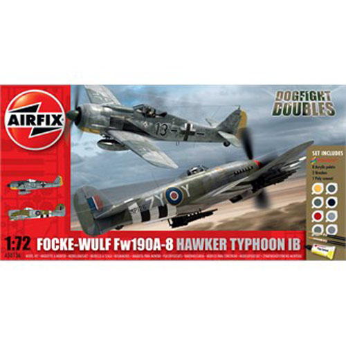 BB50136 1/72 Focke Wulf Fw190A-8 and Hawker Typhoon Ib Dogfight Doubles Gift Set