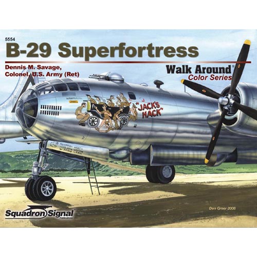 ES5554 B-29 Superfortress Color Walk Around
