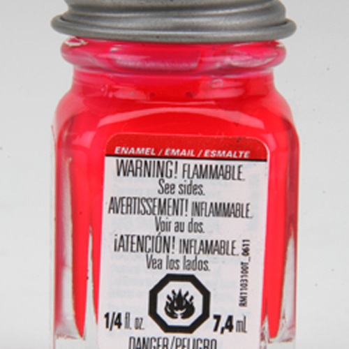 JE1178 에나멜:병 Pink Fluorescent - 1/4 OZ. Bottle 7.5ml 형광분홍색