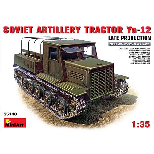 BE35140 1/35 Ya-12 Soviet Artillery Tractor Late Production(New Tool- 2012)