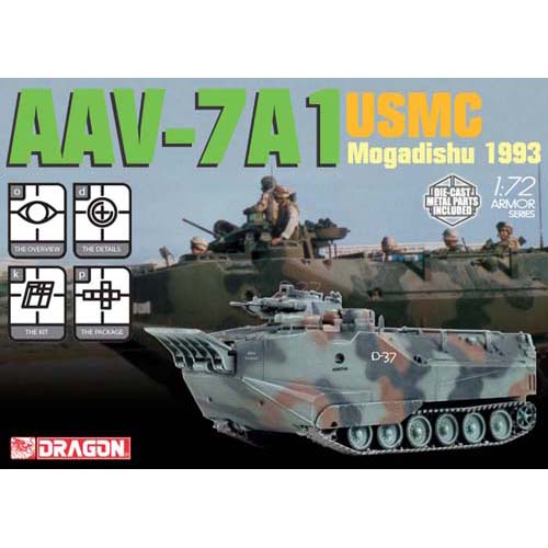 BD7221 1/72 AAVP-7A1 (Assault Amphibian Vehicle Personnel)
