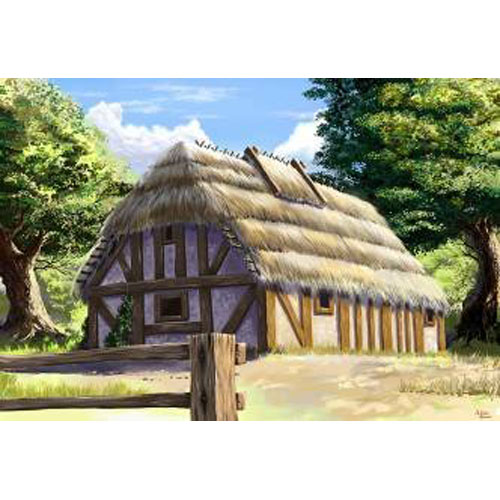 BZ8532 1/72 Medieval Country House