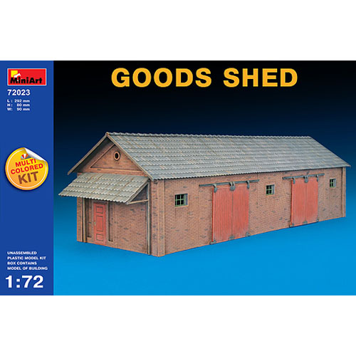 BE72023 1/72 Goods Shed (New Tool-2012)