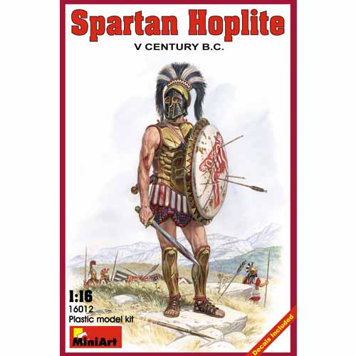 BE16012 1/16 Spartan Hoplite. V Century B.C.