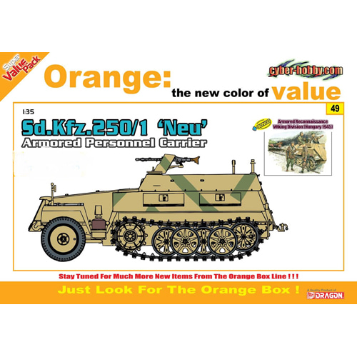 BD9149 1/35 Sd.Kfz.250/1 &#039;NEU&#039; Armored Personnel Carrier + Armored Reconnaissance SS Viking Division