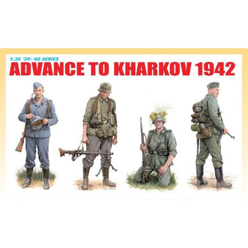 BD6656 1/35 Advance to Kharkov 1942 (4 Figures Set)