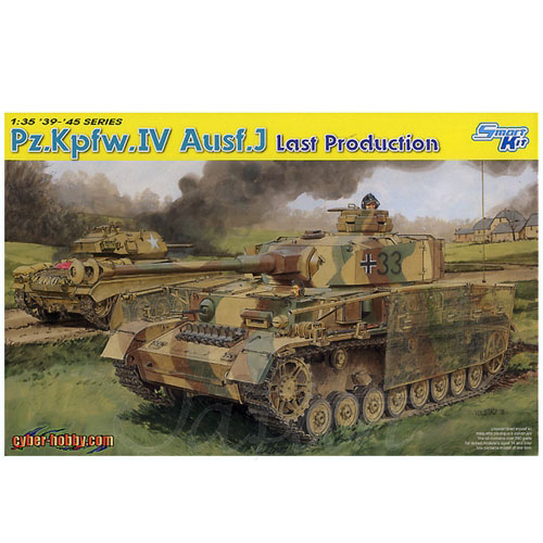 BD6575 1/35 Pz.Kpfw.IV Ausf J Last Production ~ Smart Kit