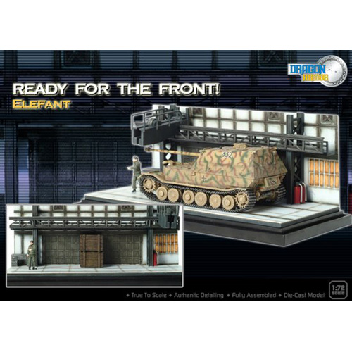 BD60247 1/72 Elefant &#039;#332&#039; - &#039;Ready for the Front&#039; Diorama