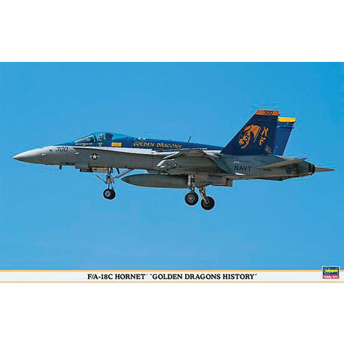 BH00964 1/72 F/A-18C Hornet Golden Dragons History (Contain 3 kits)