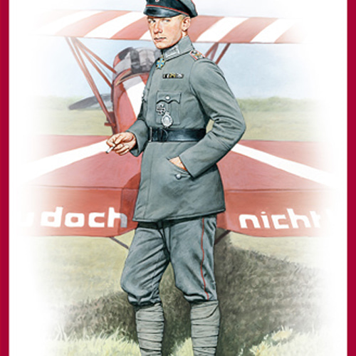 BE16030 1/16 Ernst Udet. WW I Flying Ace (New Tool- 2013)