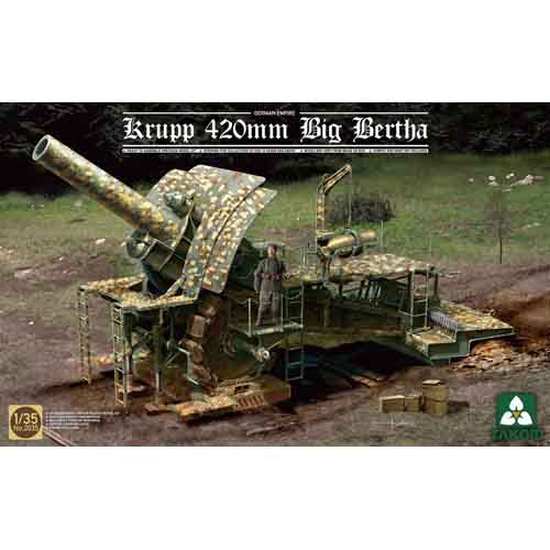 BT2035 1/35 German Empire Krupp 420mm Big Bertha Siege - Howitzer