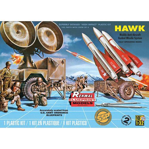 BM7813 1/32 Hawk Missile