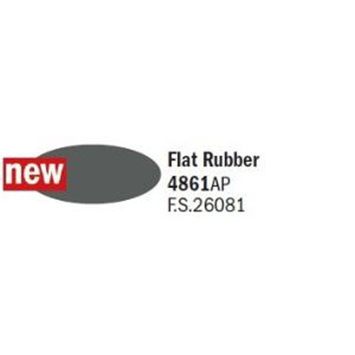BI4861AP Flat Rubber 20ml FS 26081 (무광 고무색-타이어 도색용)