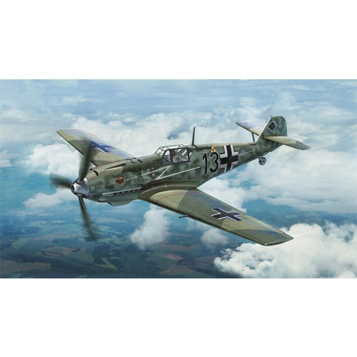 BH07413 1/48 Messerschmitt Bf109E-4 JG77 Blitz