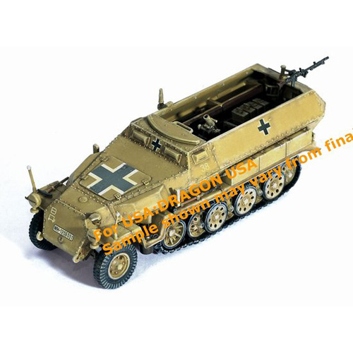 BD60281 1/72 Sd.Kfz.251/2 Ausf.C Rivetted Version Eastern Front 1942 ~ 1st release w/ riveted hull