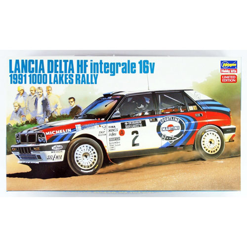 BH20289-4 Lancia Delta HF Integrale 16V 1991 1000 Lakes Rally 1/24 scale kit