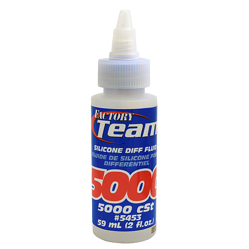 AA5453 FT Silicone Diff Fluid 5000cst for gear diffs / 2oz ?New flip-top cap