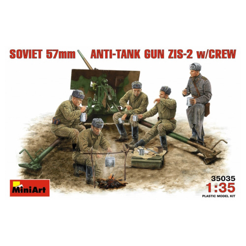 BE35035 1/35 Soviet 57mm Anti-Tank Gun ZIS-2 w/Crew