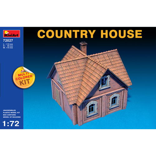BE72027 1/72 Country House (New Tool- 2013)