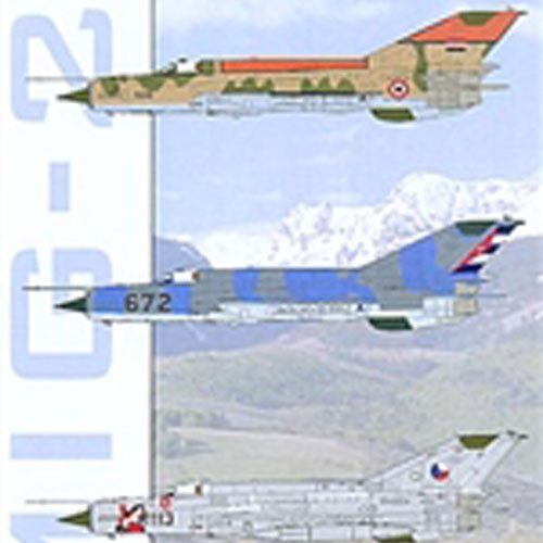 ESEP32034 1/32 MiG Fighters of the World Part III (Mig-21)