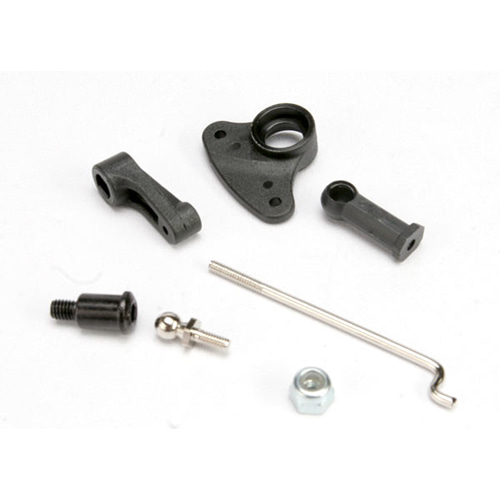AX5567 Brake cam lever/ linkage rod/ bellcrank/ 4mm ball screw (1)/ 4mm ball cup (1)/ 3.0NL (1)/ 3X10 SS (1)