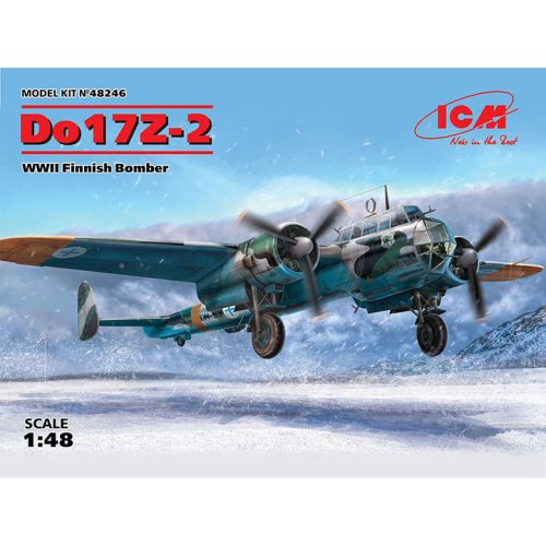 BICM48246 1/48 Do17Z-2, WWII Finnish Bomber