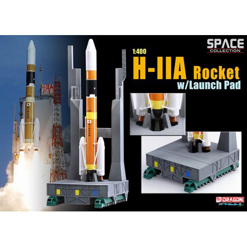 BD56327 1/400 H-IIA Rocket w/Launch Pad (Space)