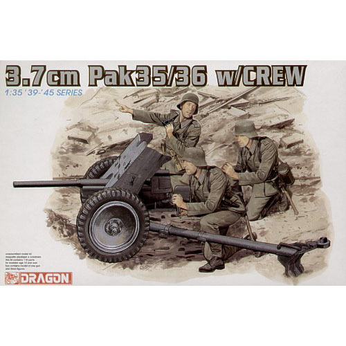 BD6152 1/35 37mm Pak36 w/Crew