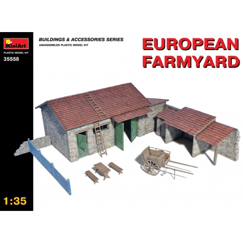 BE35558 1/35 European Farmyard (New Tool- 2013)