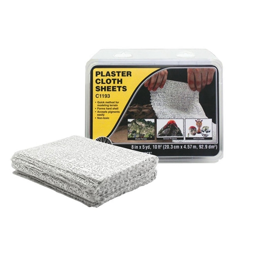 JWC1193 Plaster Cloth Sheets (30) 8&quot;x12&quot;(20cm X 30cm 30장 포함)