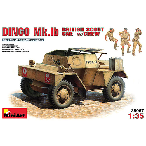 BE35067 1/35 British Scout Car Dingo MK. 1b