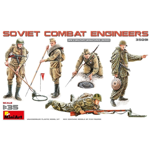 BE35091 1/35 SovietT Combat Engineers